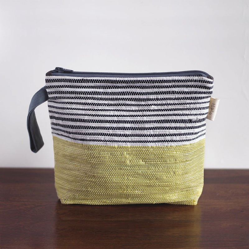 Buy Karha Toiletry Bag | Made from 25 discarded plastic bags | Shop Verified Sustainable Travel Organiser on Brown Living™