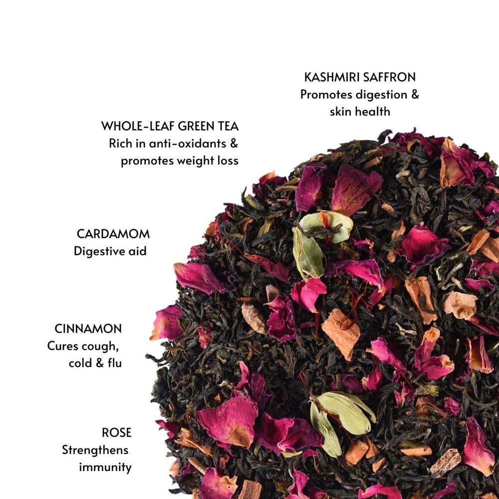 Kashmiri Kahwah Immunity Boosting Tea | Verified Sustainable by Brown Living™