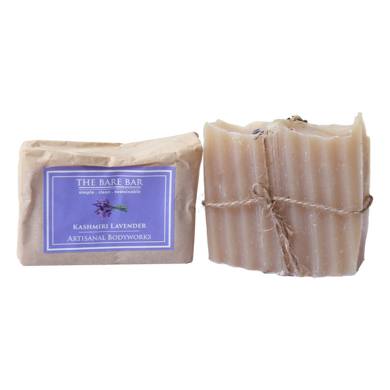 Buy Kashmiri Lavender Soap Bar | 100 Grams I For Normal & Oily Skin I Ultimate Relaxation | Shop Verified Sustainable Products on Brown Living