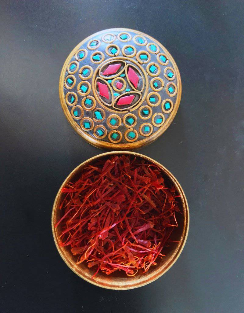 Buy Kashmiri Mongra Saffron 1 gram | Shop Verified Sustainable Seasonings & Spices on Brown Living™