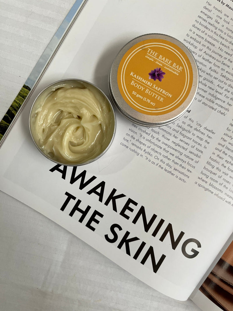 Kashmiri Saffron Body Butter Natural Body Butter | Verified Sustainable Body Butter on Brown Living™