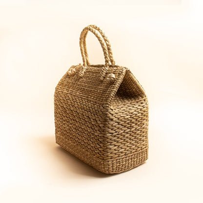 Kauna Grass Picnic Basket | Verified Sustainable by Brown Living™