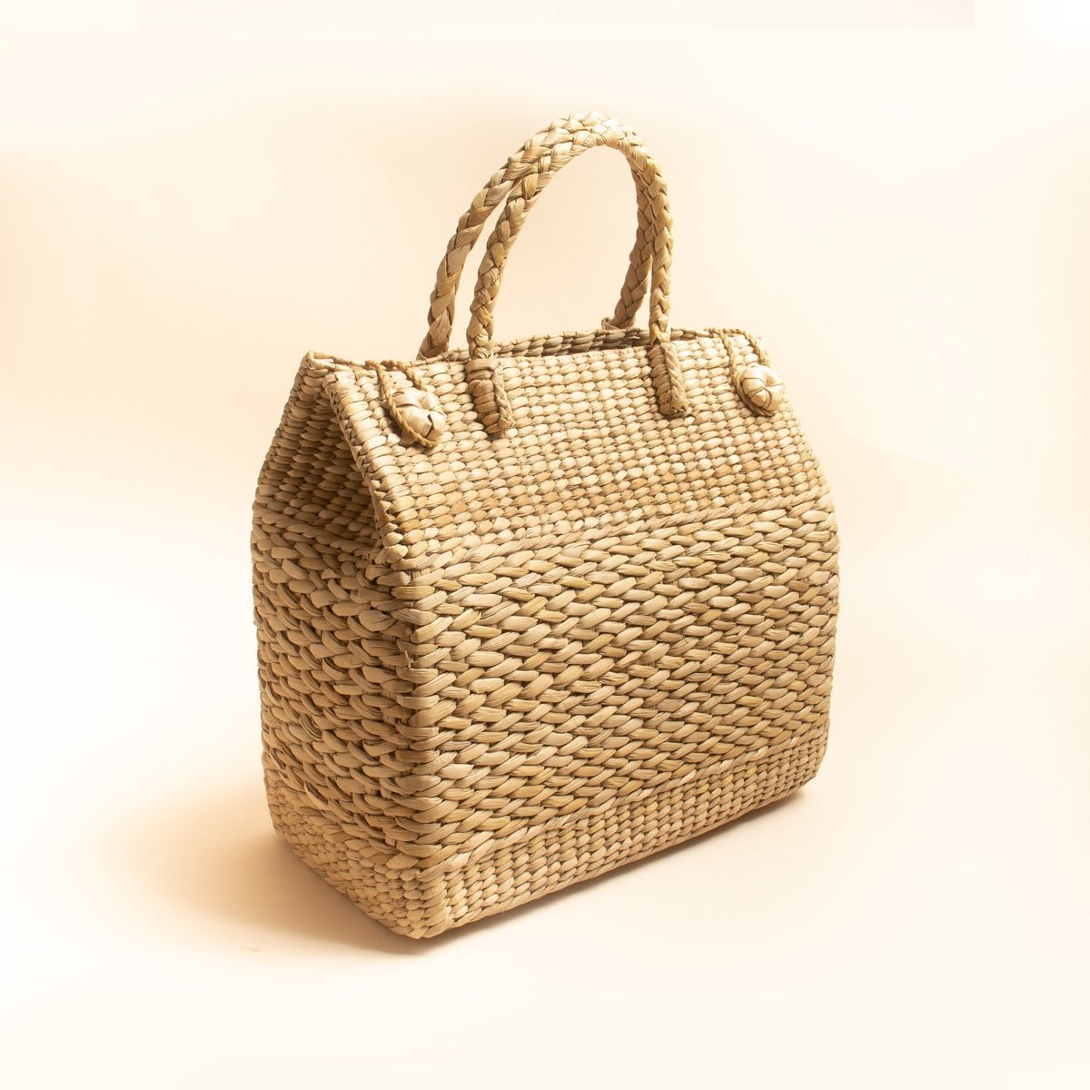 Kauna Grass Picnic Basket | Verified Sustainable by Brown Living™