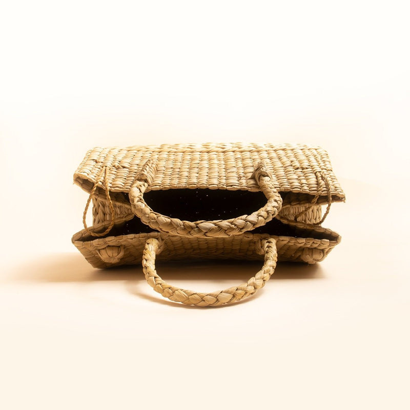 Buy Kauna Grass Picnic Basket | Shop Verified Sustainable Baskets & Boxes on Brown Living™