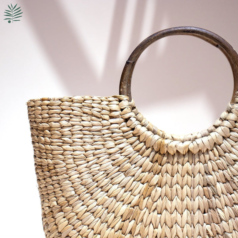 Buy Kauna Grass Retro Tote Bag | Shop Verified Sustainable Tote Bag on Brown Living™