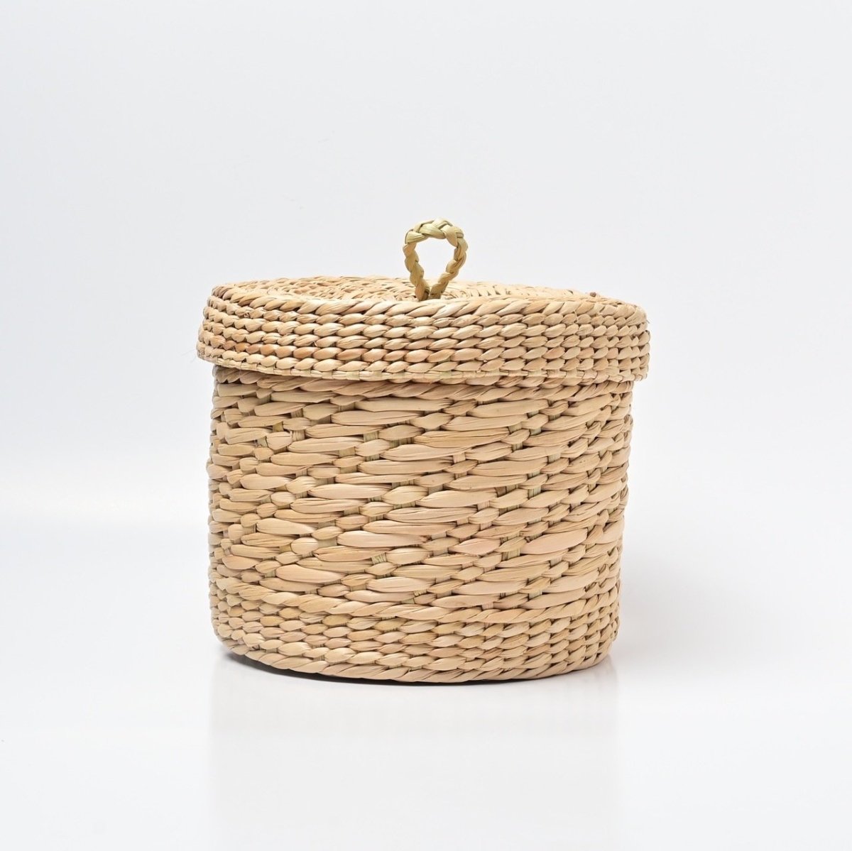 Kauna Grass Storage Box with Lid | Verified Sustainable by Brown Living™