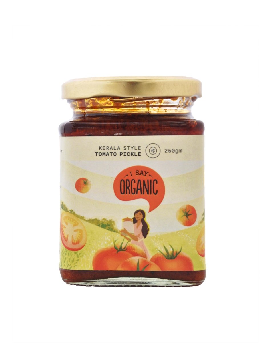 Kerala Style Tomato Pickle - 250g | Verified Sustainable by Brown Living™