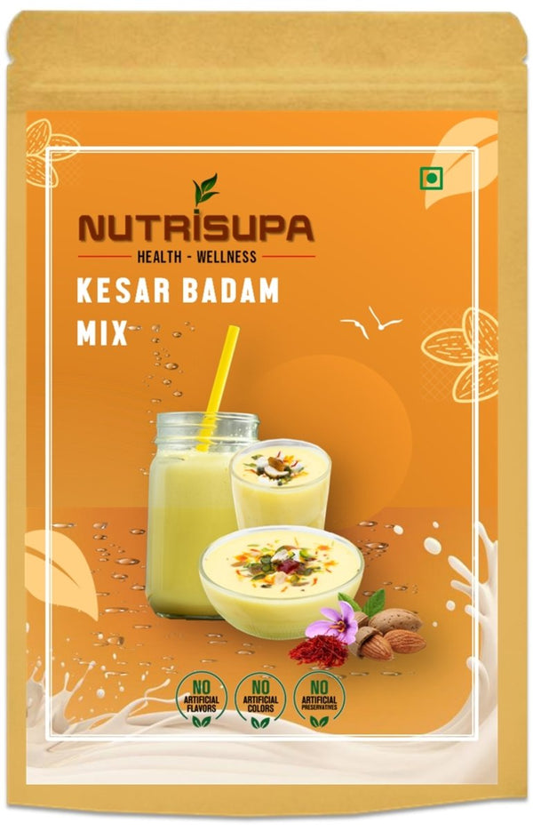 Buy Kesar Badam Mix 125 Grams | Shop Verified Sustainable Powder Drink Mixes on Brown Living™