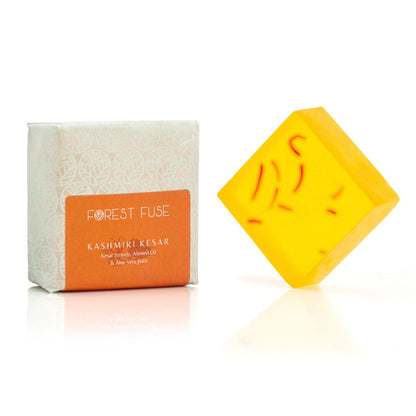 Kesar Soap with Almond Oil and Coconut Oil | Verified Sustainable by Brown Living™