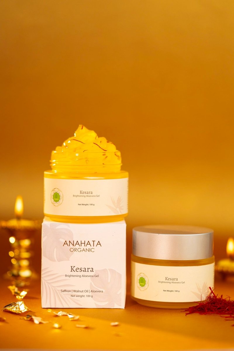 Buy Kesara Brightening Aloevera Gel- 100 g | Shop Verified Sustainable Face Moisturizer on Brown Living™