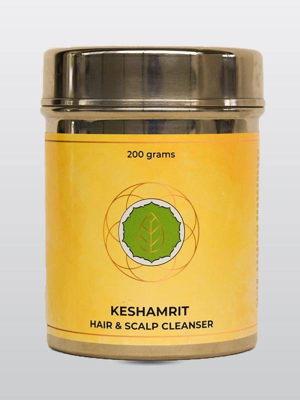 Buy Keshamrit Hair & Scalp Cleanser | Hair Wash Powder | Shop Verified Sustainable Hair Wash Powder on Brown Living™