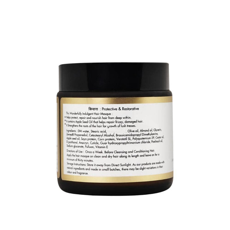 Buy Kiara Apple Seed Oil Corn Protein Intensive Repair Hair Masque | Shop Verified Sustainable Hair Mask on Brown Living™