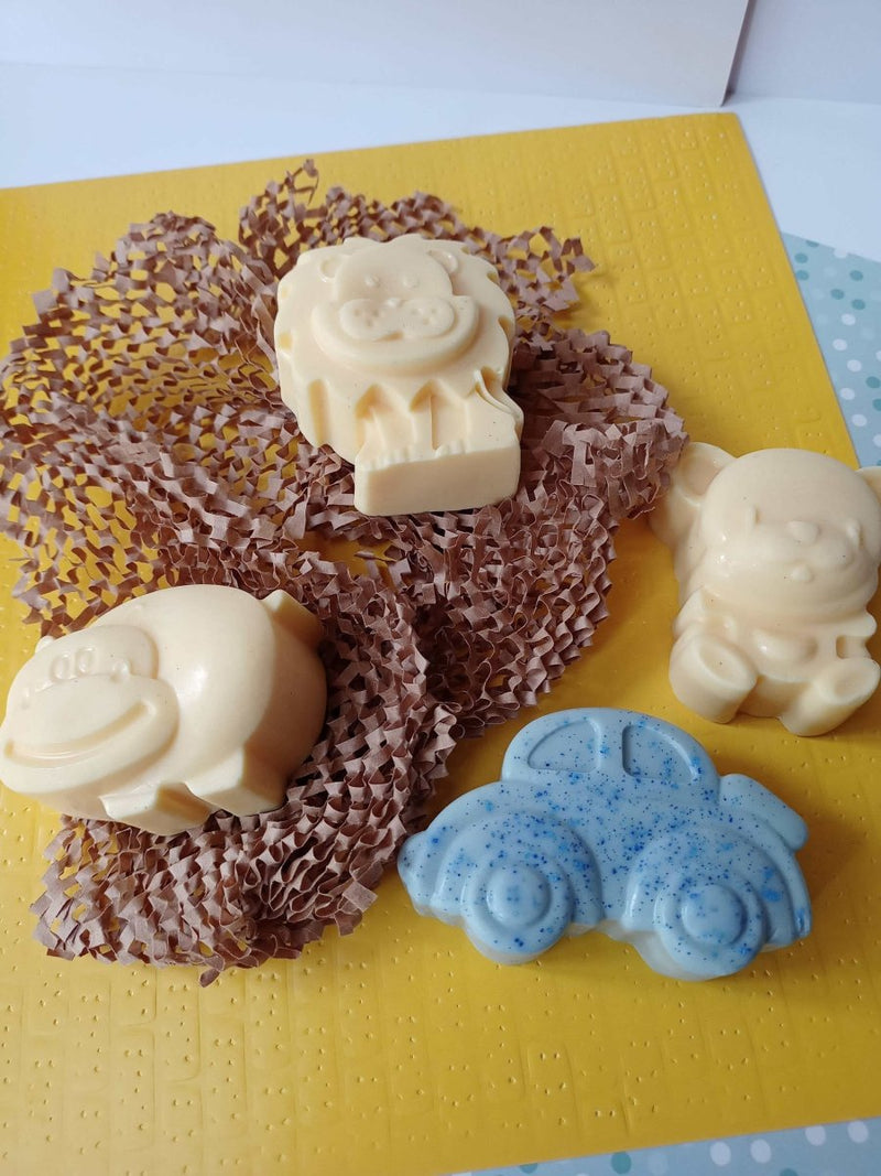 Buy Kids animals shaped cartoon soaps set of 6 return gifts and favors | Shop Verified Sustainable Body Soap on Brown Living™