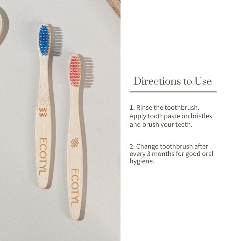 Buy Kids Tooth Brush - Set of 2 | Shop Verified Sustainable Products on Brown Living