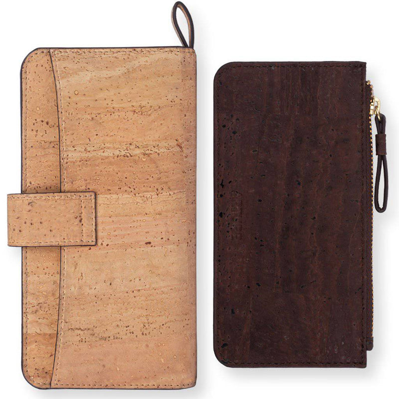 Buy Kim Clutch Wallet - Natural + Brown | Shop Verified Sustainable Products on Brown Living