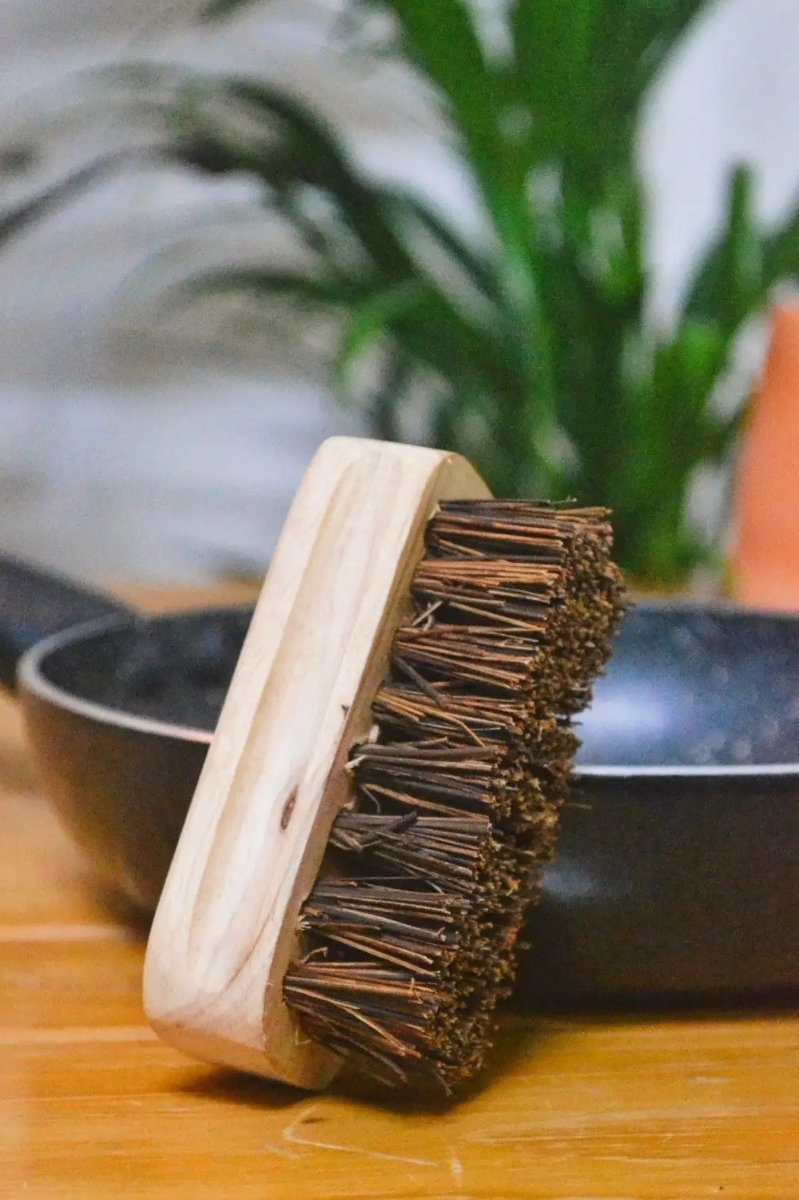 Kitchen Hard Scrub Brush | Verified Sustainable by Brown Living™