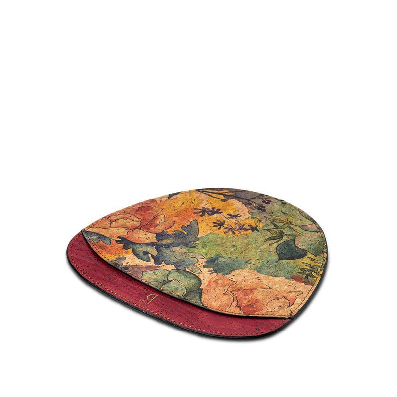 Buy Kivi Mouse Pad | Floral Ink And Wine | Shop Verified Sustainable Products on Brown Living
