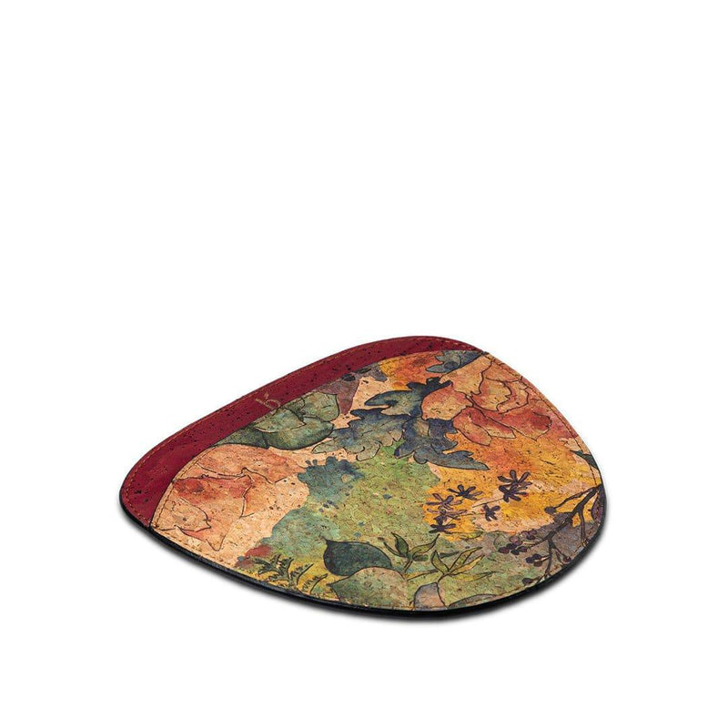 Buy Kivi Mouse Pad | Floral Ink And Wine | Shop Verified Sustainable Desk Accessories on Brown Living™