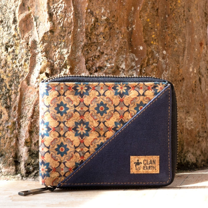 Kiwi Printed Cork wallet | Verified Sustainable by Brown Living™