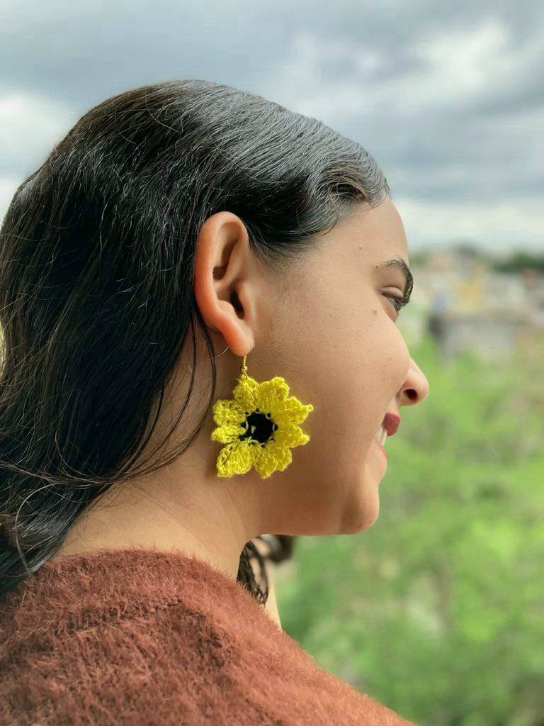 Buy Knit Future Naaz Earrings | Handwoven earrings | Shop Verified Sustainable Products on Brown Living