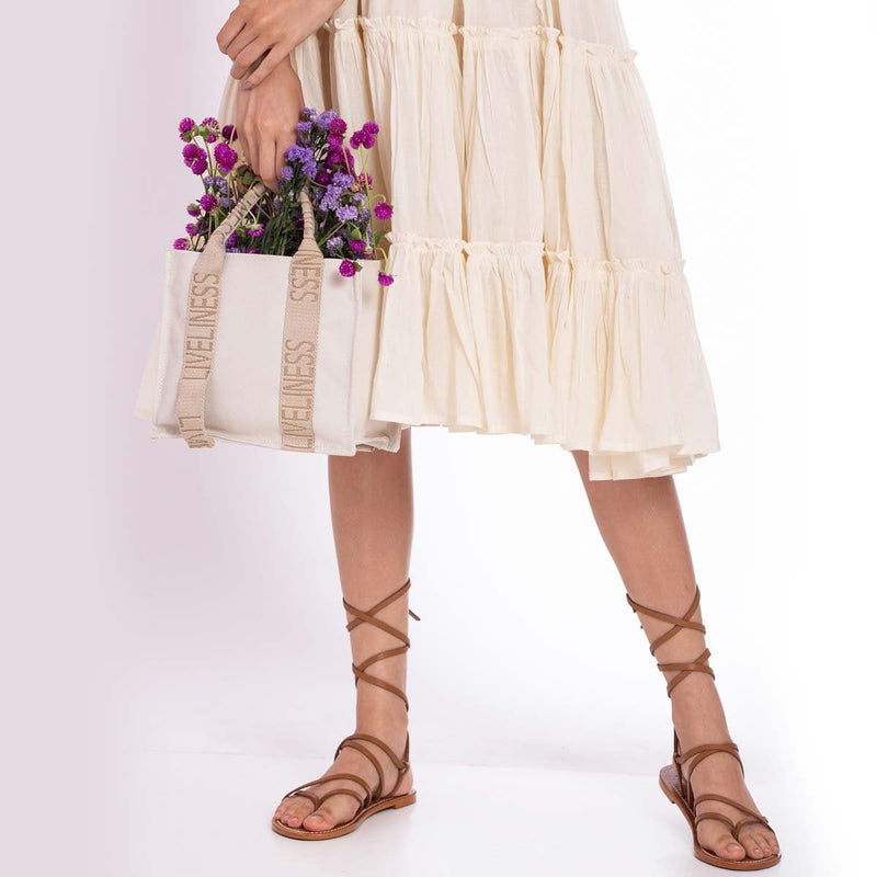 Buy Knot-Me! Organic Cotton Summer Dress | Shop Verified Sustainable Womens Dress on Brown Living™