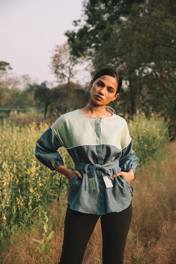 Buy Koa Bomber Jacket Top - Grey | Shop Verified Sustainable Womens Top on Brown Living™
