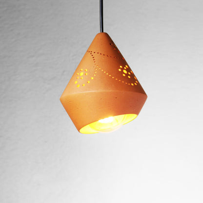 KONE L1 Handmade Terracotta Ceiling Light | Verified Sustainable by Brown Living™