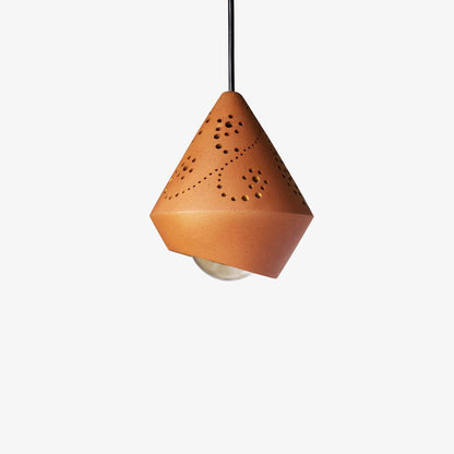 KONE L1 Handmade Terracotta Ceiling Light | Verified Sustainable by Brown Living™