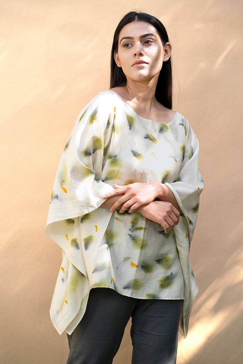 Konpal Silk Kaftan | Verified Sustainable by Brown Living™