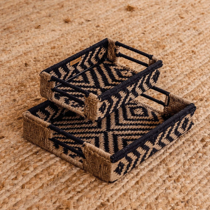 Koyal Natural Jute Tray | Verified Sustainable by Brown Living™