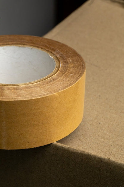 Kraft Paper Tape For Packing | 2 Inch Tape, 50 Meters | Pack Of 2 | Brown Eco - Friendly Tape | Verified Sustainable by Brown Living™