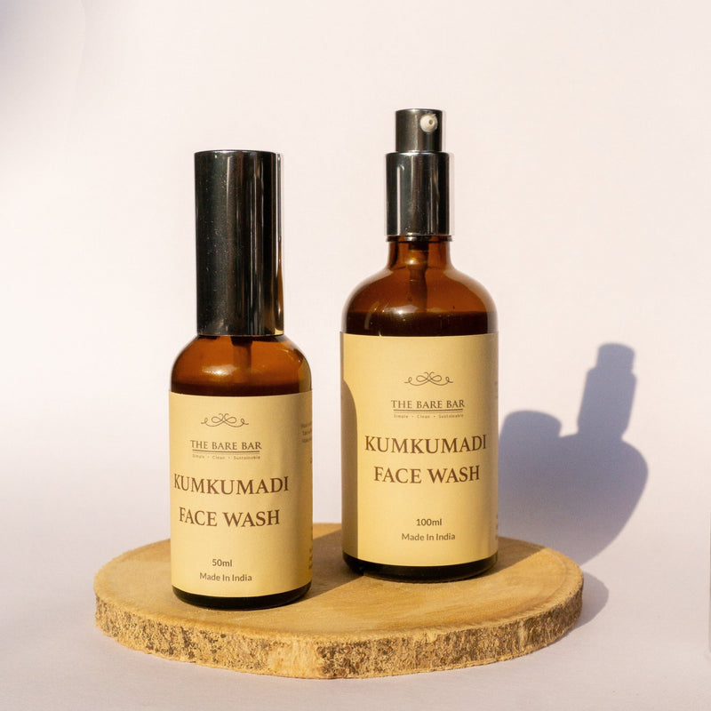 Kumkumadi Face Wash - 100ml | Natural Face Care | Verified Sustainable Face Wash on Brown Living™