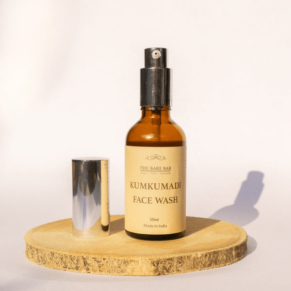 Kumkumadi Face Wash - 50ml | Natural Face Care | Verified Sustainable Face Wash on Brown Living™