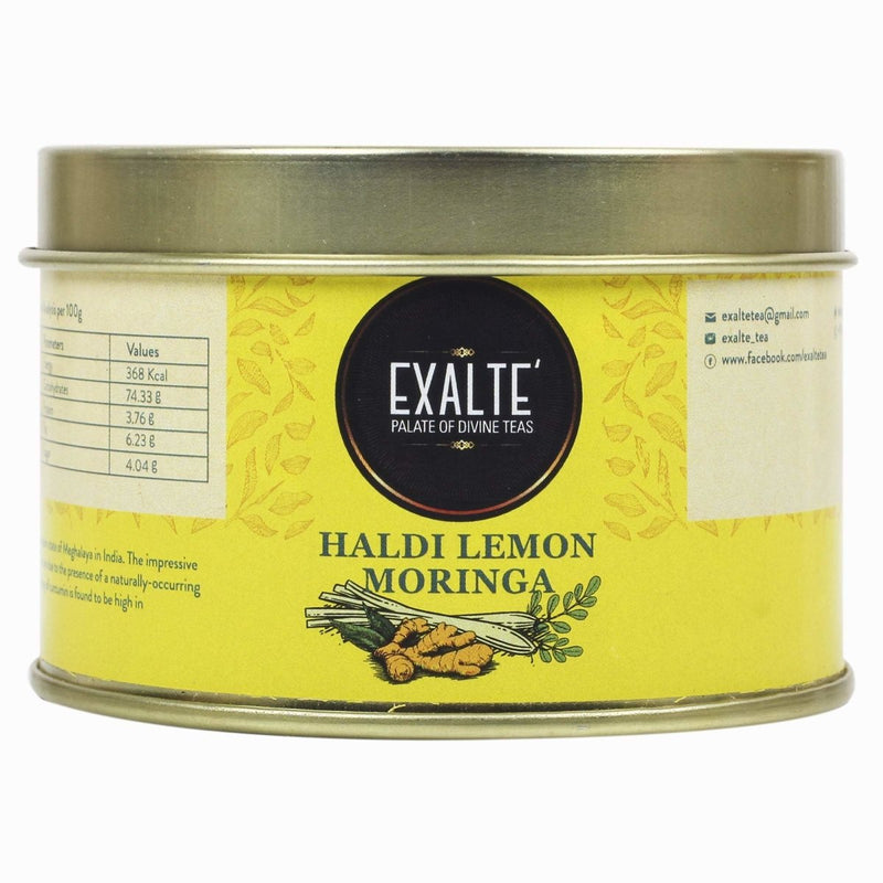 Buy Lakadong Haldi Lemon Moringa | Shop Verified Sustainable Tea on Brown Living™