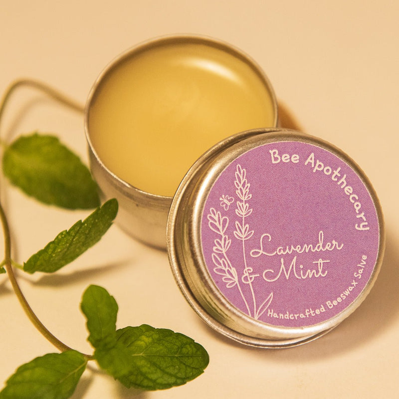 Buy Lavender and Mint Beeswax Salve- 13 g | Shop Verified Sustainable Products on Brown Living
