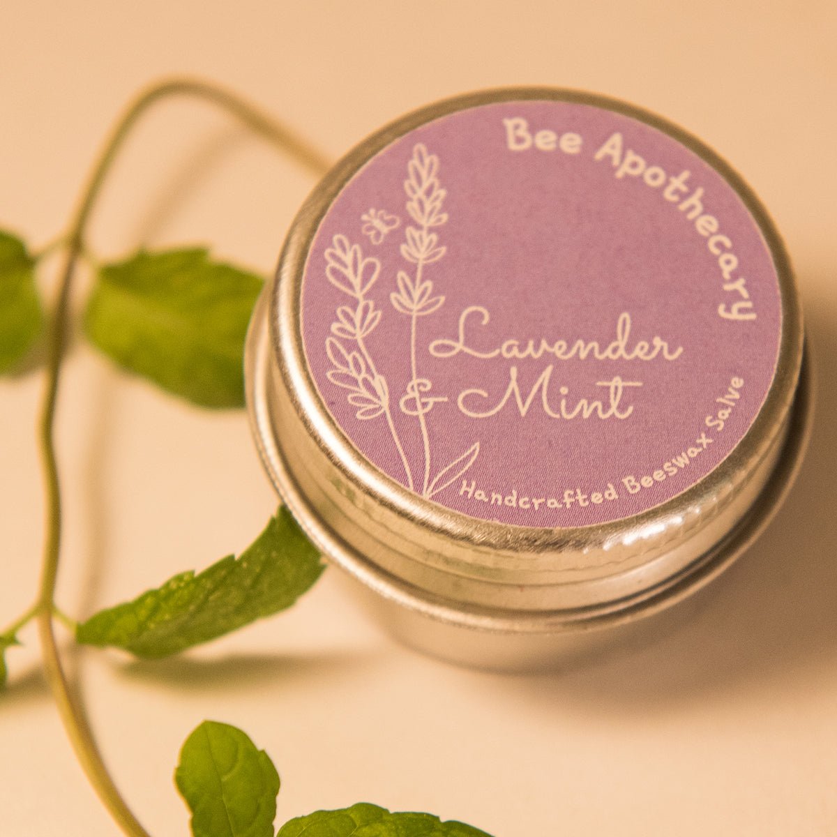 Lavender and Mint Beeswax Salve - 13 g | Verified Sustainable by Brown Living™