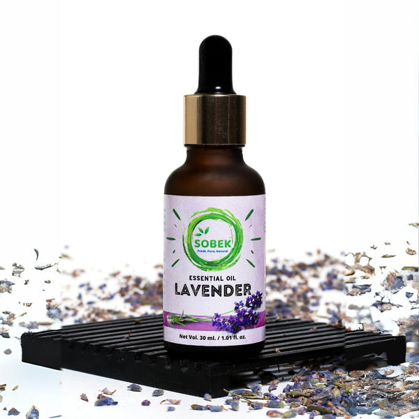 Buy Lavender Essential Oil for Skin Hair and Face- 30ml | Shop Verified Sustainable Essential Oils on Brown Living™