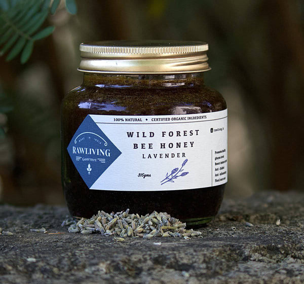 Buy Lavender Honey - Raw Wild Forest Organic Bee Honey | Shop Verified Sustainable Products on Brown Living