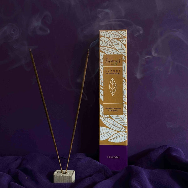 Buy Lavender Incense Sticks - Made with Flower Waste (Pack of 2) | Shop Verified Sustainable Pooja Needs on Brown Living™