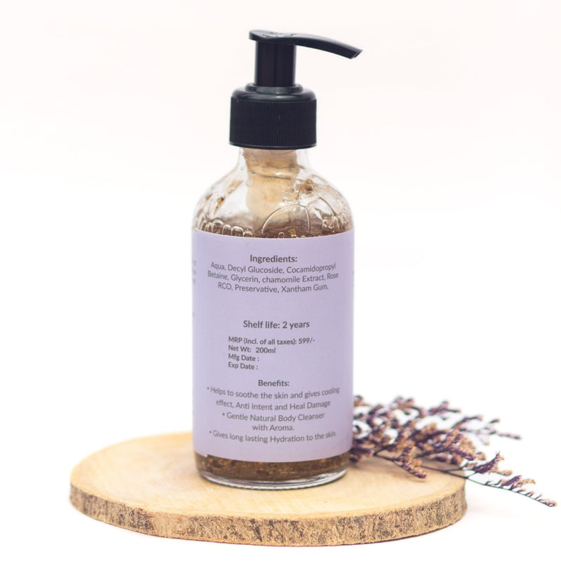 Buy Lavender Infused Body Wash - 200ml | Natural body Wash | Shop Verified Sustainable Body Wash on Brown Living™