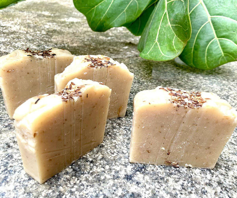 Buy Lavender-Oats Clay Bar - Vegan, Natural | Shop Verified Sustainable Body Soap on Brown Living™