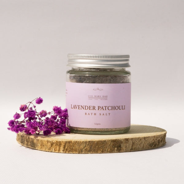 Buy Lavender Patchouli Bath Salt | Shop Verified Sustainable Products on Brown Living