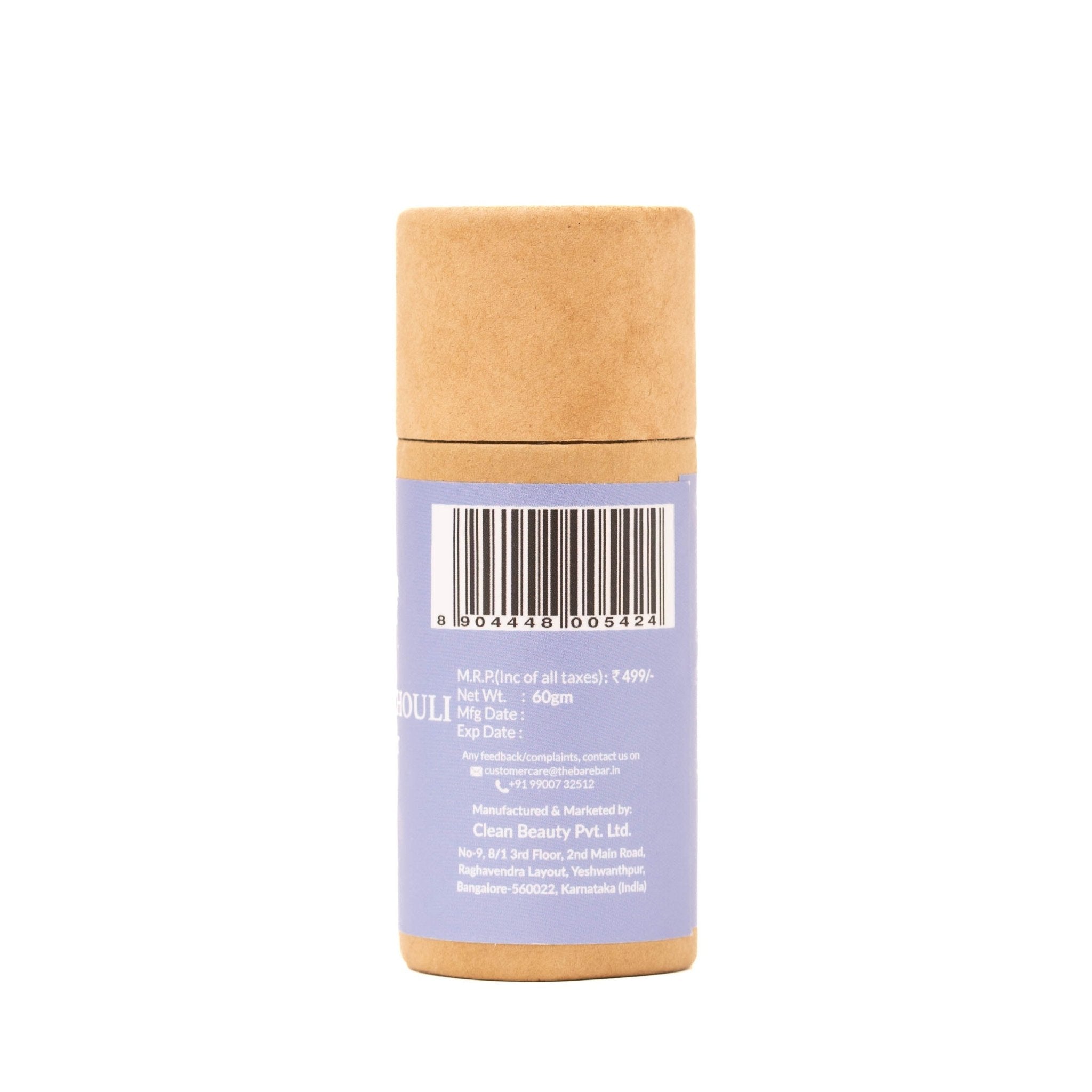 Lavender Patchouli Natural Deodorant - 60 g | Verified Sustainable by Brown Living™