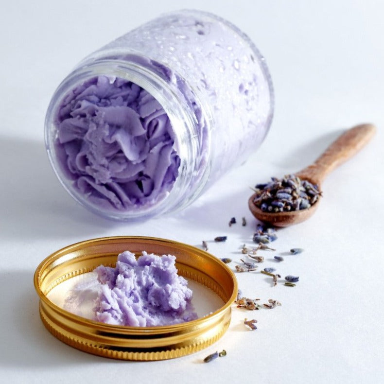 Lavender Purple Lavy Whipped Cream Soap and Body Wash - 100g | Verified Sustainable by Brown Living™