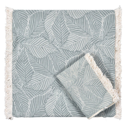 Leafy Serenity Printed Cushion Cover - Set of 2 | Verified Sustainable by Brown Living™