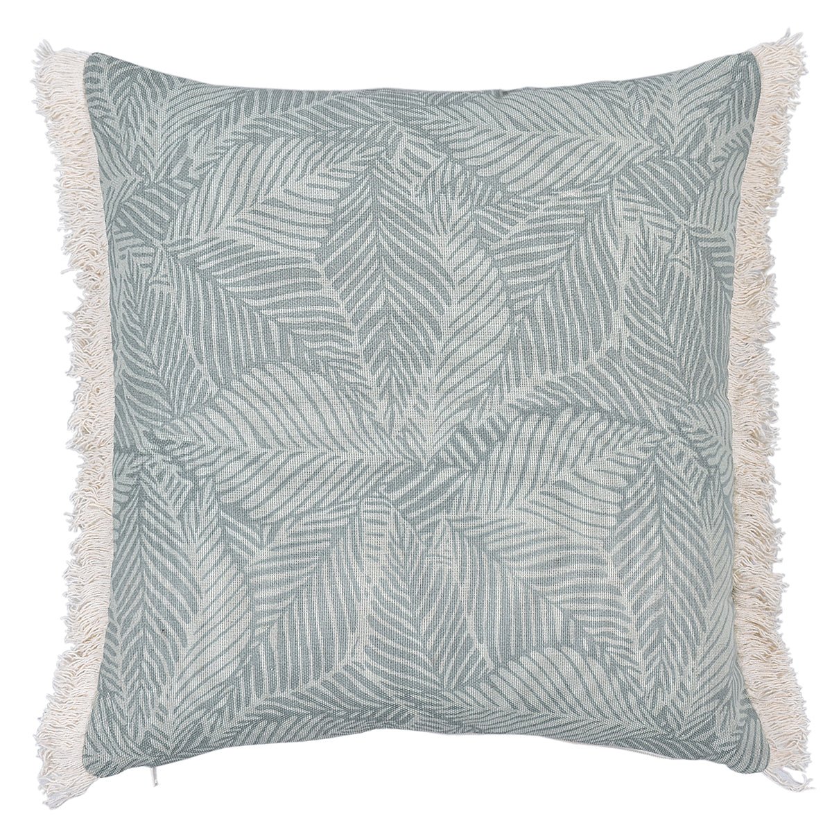 Leafy Serenity Printed Cushion Cover - Set of 2 | Verified Sustainable by Brown Living™