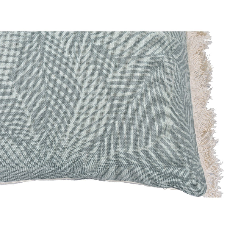 Leafy Serenity Printed Lumbar Cushion Cover - Set of 2 | Verified Sustainable Covers & Inserts on Brown Living™