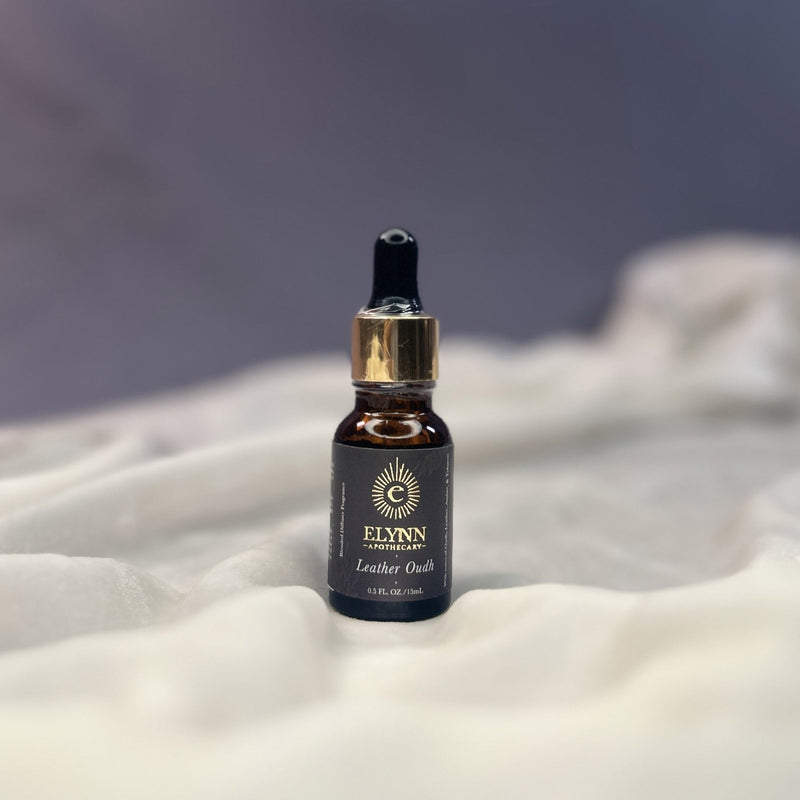 Leather Oudh Diffuser Oil- 15 ml | Verified Sustainable Candles & Fragrances on Brown Living™