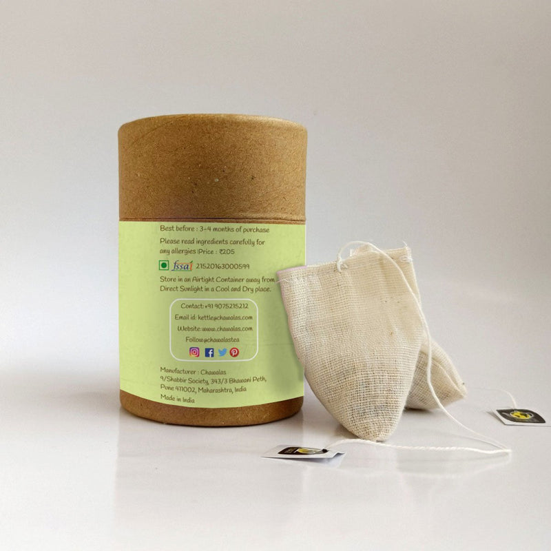Buy Lemongrass Love Herbal Tea |Tea Bags - 18gms | Shop Verified Sustainable Tea on Brown Living™