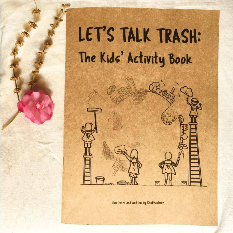 Buy Let's Talk Trash Illustrated Handbook + Activity Book Combo | Shop Verified Sustainable Products on Brown Living